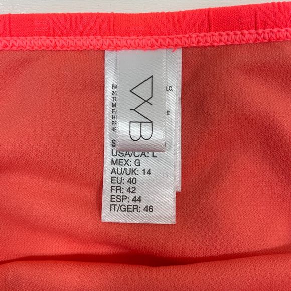 VYB NORDSTROM BOTTOMS BRIGHT/NEON PINK NEW SWIM SUIT WOMEN'S SZ L NWOT‎ - Picture 2 of 8